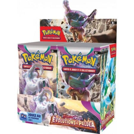Boîte de 36 Boosters Pokémon - Évolution à Paldéa Écarlate et Violet EV02 VF