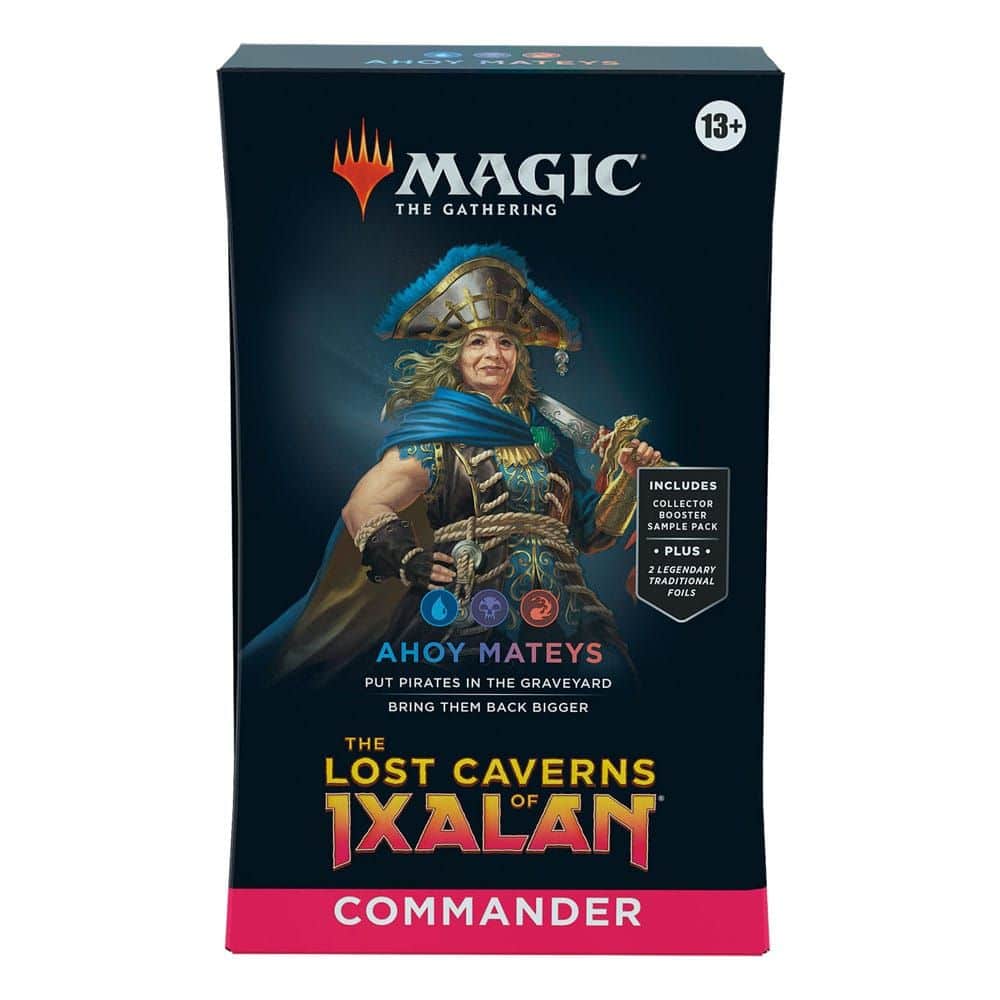 Magic the Gathering - The Lost caverns/Les Cavernes Oubliées D'Ixalan - Commander Ahoy Mateys ! - Version anglaise (VO) English version  - PRÉCOMMANDE
