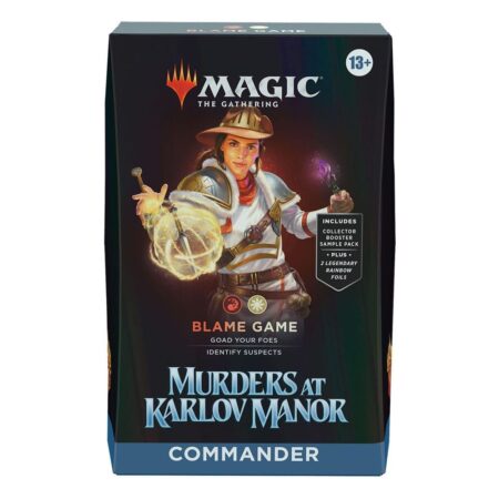 Commander Murders at Karlov Manor - Blame Game Magic The Gathering VO (English)